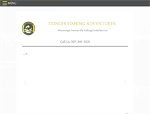 Tablet Screenshot of dunoirfishing.com